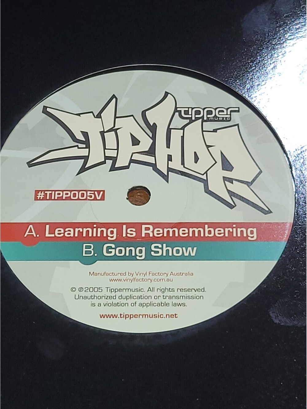 Tipper A. Learning Is Remembering B. Going Show 2005 # TIPP005V